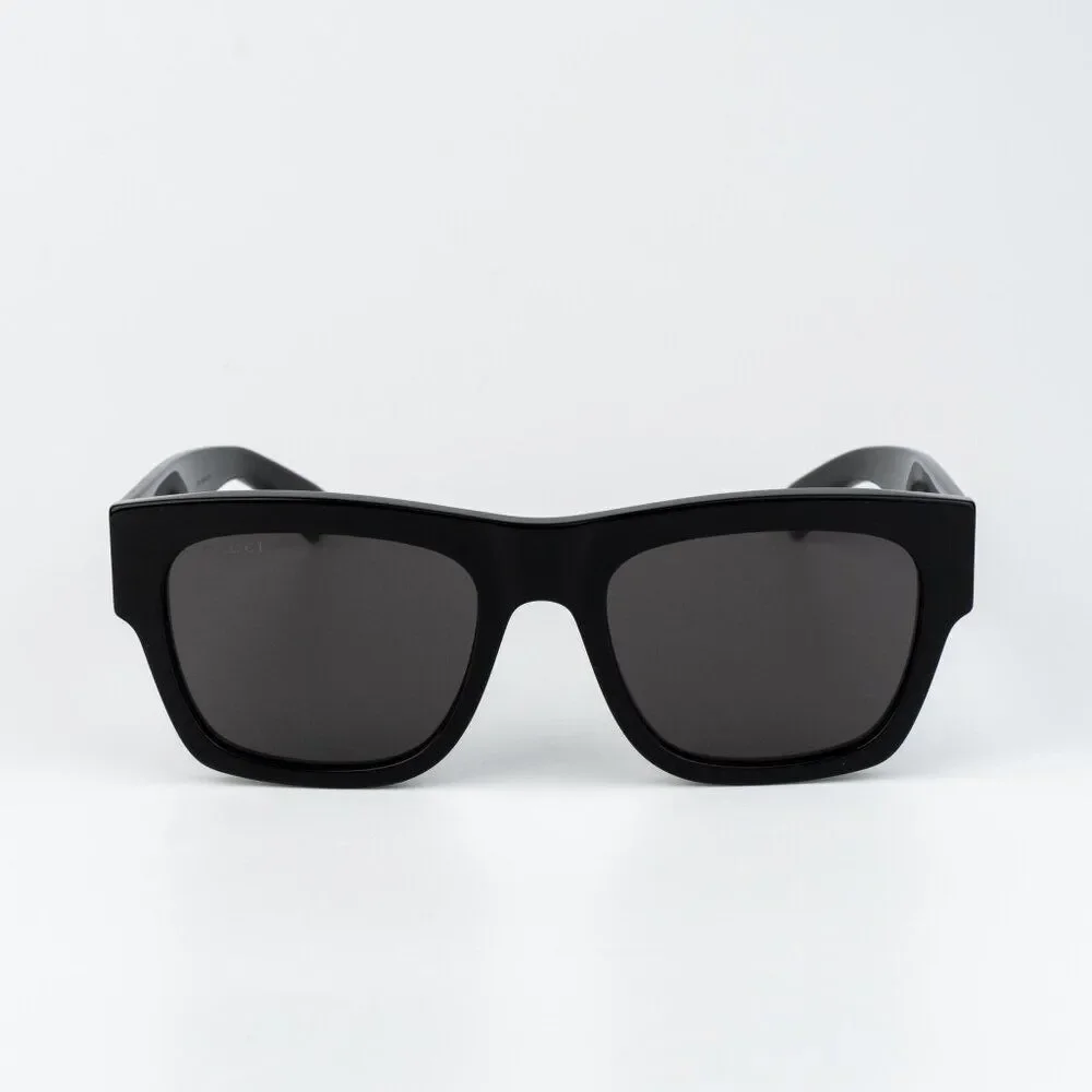 Gucci Men Sunglasses Black Grey Square GG1793S 001 NEW AUTHENTIC